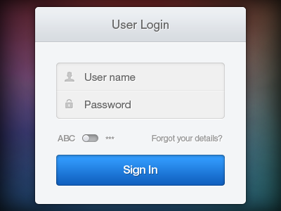 Light Login Form - Freebie box clean form free freebie login modal psd sign in ui window