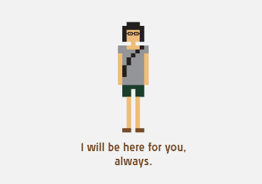 Pixel Me always girl graphic illustration pixel vector
