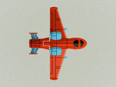 Toy Plane aviation drawing illustration plane toy
