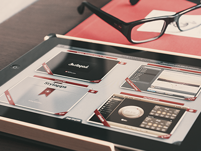 Stylapps 2.0 app application hd ipad mobile photo retina ribbon stylapps stylish ui ux