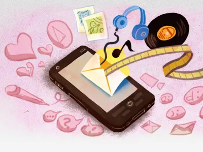 SAPO Services Mms illustration mms mobile