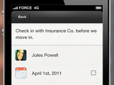 Something to Do avatar calendar detail view do gtd productivity project task