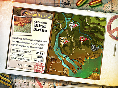 Good Morning Vietnam 101st game interface