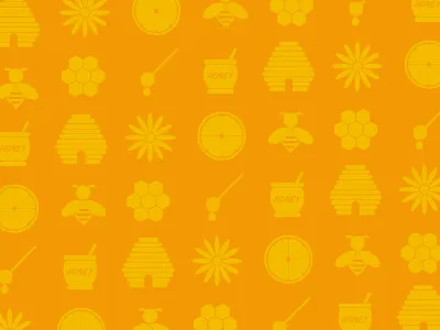 Orange, Honey, Icons bee honey icons orange