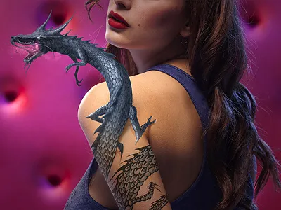 Dragon Tattoo dragon illustration tattoo