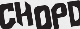 Chopd font typeface typography
