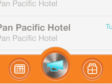 Feedback Button 2 app button metal navigation ui