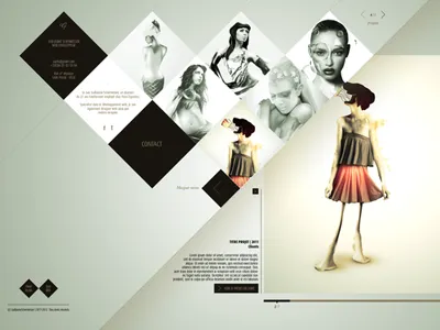 Guilm - Creative Portfolio Template flash moinzek template webdesign