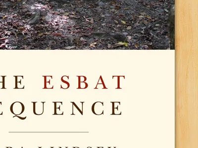 The Esbat Sequence book cover print design