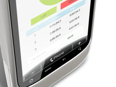 Fitness App android app fitness sports timer ui