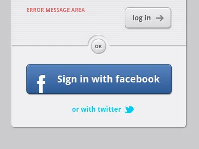 Log In Form app clean form light login mobile pixel ui user interface