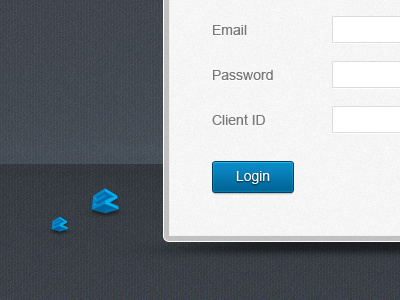 Shop admin - Login page admin background blue boutique button form gradient gray interface login shop store ui
