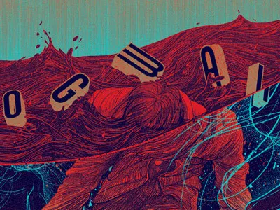 Mogwai Poster - Regular Color art design gig poster illustration mogwai poster print screen print