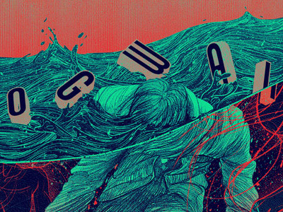 Mogwai Poster - Color Variant art design gig poster illustration mogwai poster print screen print