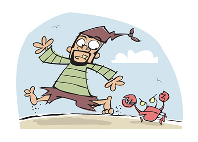 Pirate & Crab crab matusic pirate