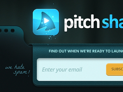 PS Splash blue design film glow layout leather logo movie newsletter play shark signup site sparks splash subscribe temporary texture wave web website