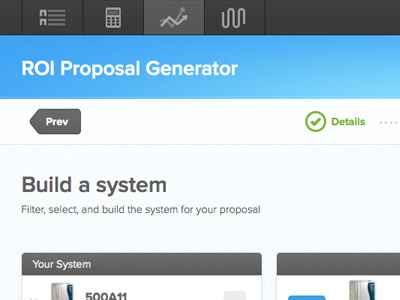 Build your system button checkmark geothermal icons list previous screenshot tabs ui waterfurnace