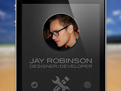 iPhone ID Card avatar iphone personal