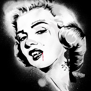 Mawrilyn graffiti illustation illustrator psd splatters tattoo