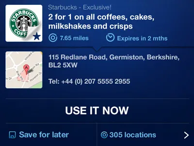 Listings page app favourite iphone list location logo map