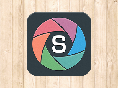 App Icon Concept aperture app icon iphone shutter