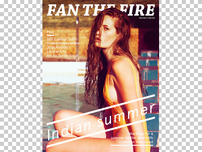 Indian summer cover fan the fire magazine