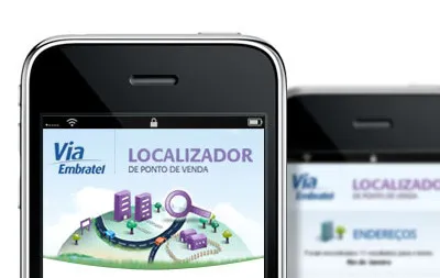 Via Embratel app app design mobile ui