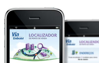 Via Embratel app app design mobile ui