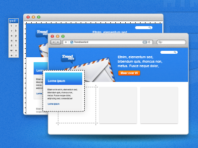 Front-end development visual front end graphic html photoshop portfolio safari visual
