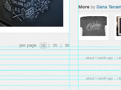 Realigning Your Shot adidas dana dribbble realign redesign restyle revamp shot web web design