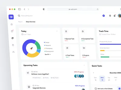 🗂 Surl • Task Management Dashboard app dashboard dashboard design design desktop efficient management organize planner project management projects reminder task task design task management team management ui ux web design