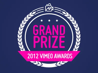 Grand Prize Winner Laurel award badge icons laurel vimeo web
