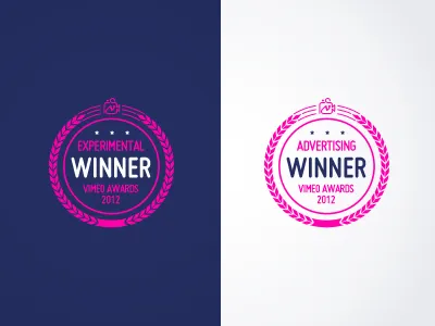 VFA Winner Laurels icons laurel vimeo web