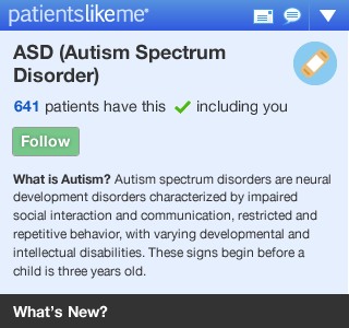 Mini condition page mobile patientslikeme wow week