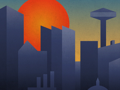 Gig poster section design illustration poster print texture