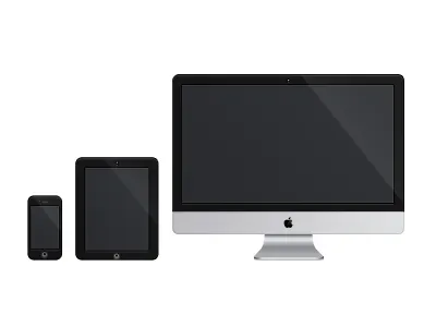 Apple Devices apple devices icons ipad iphone mac