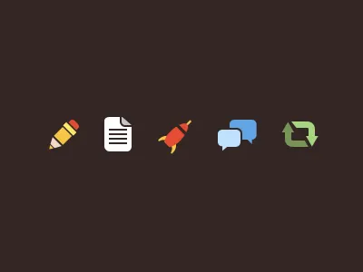 Icon set (freebie) ai color freebie icon psd set