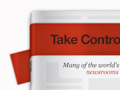 Mynewsdesk Concept mynewsdesk news news paper paper pr red ribbon texture thumbtacks