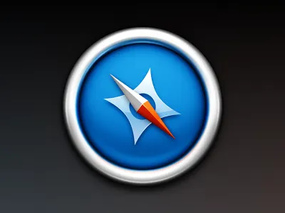 Minimal Safari Update browser chrome compass globe icon mac metal safari web webkit