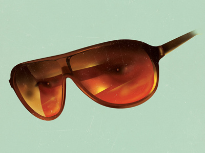 Sunglasses digital illustration sunglasses
