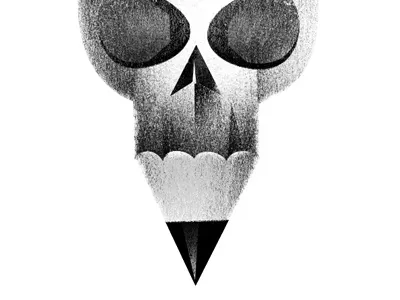 Lead Head id illustration logo pencil