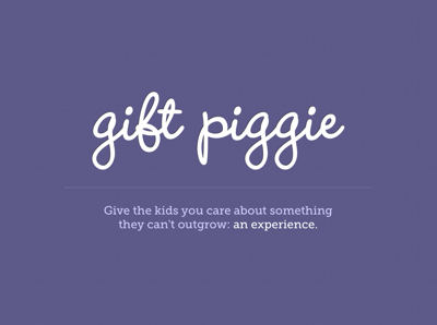 First Slide of a Deck gift piggie