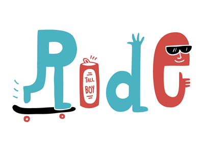 Ride doodling folly fun illustration ridexcreate