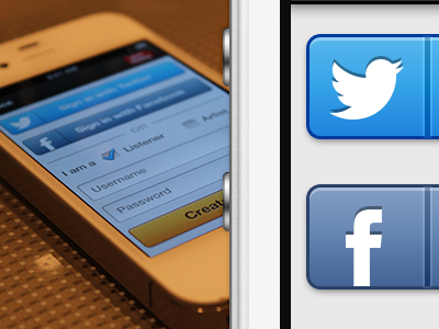 Create acount - iOS app ios ui