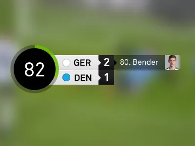 Euro Onscreen Score football green onscreen score soccer sport