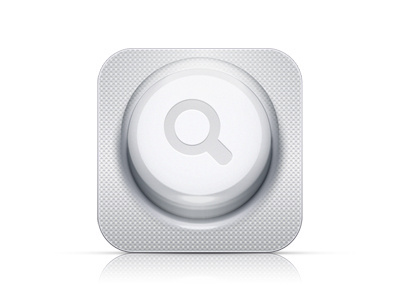 Antibiotics search app icon icon ios medical pill search