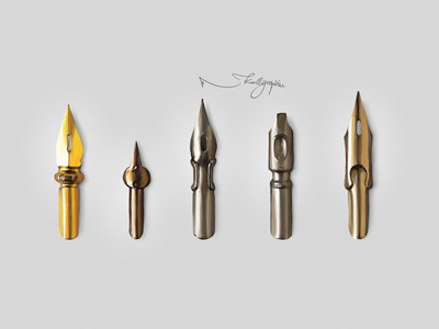 Calligraphy Icons calligraphy digital font icon pen photoshop schrift sketch typo typography