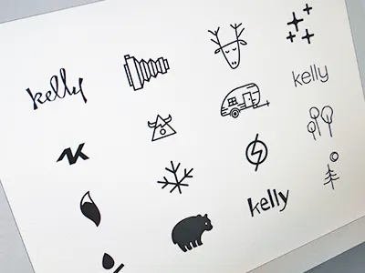 Mark it up! branding design focus lab fun icon life logo logo design mark photographer photography