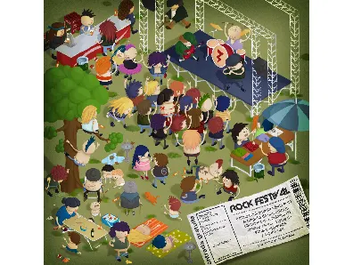 Illustration Search Game illustration