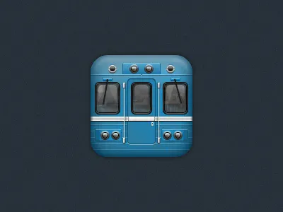 Subway icon for iOS icon ios ipad iphone metro metropolitain retina subway train